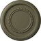 Ekena Millwork Federal Roped Small Ceiling Medallion (Fits Canopies up to 6"), 12 5/8"OD x 1 1/8"P, Spartan Stone CM12FESSF - alternate 1